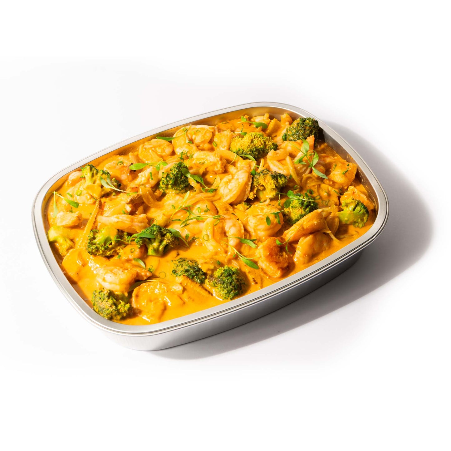 Camarones Al Curry (bandeja de 90 unidades)